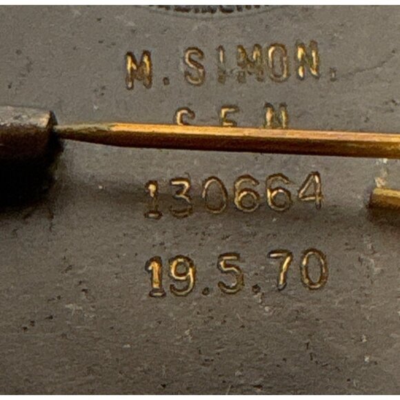 Vintage 1970 General Nursing Council England & Wales Pin Badge - Picture 3 of 5